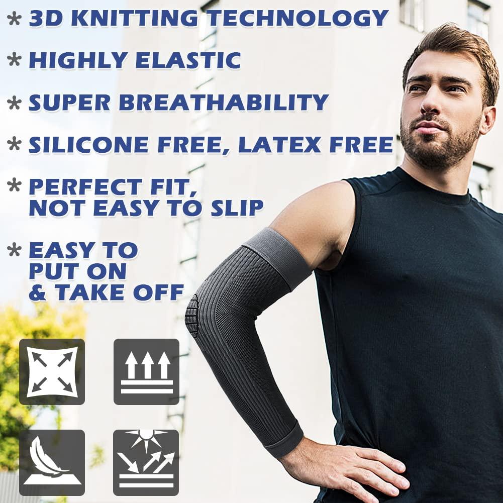Shoulder Brace Support Sports Arm Warmers Protector for