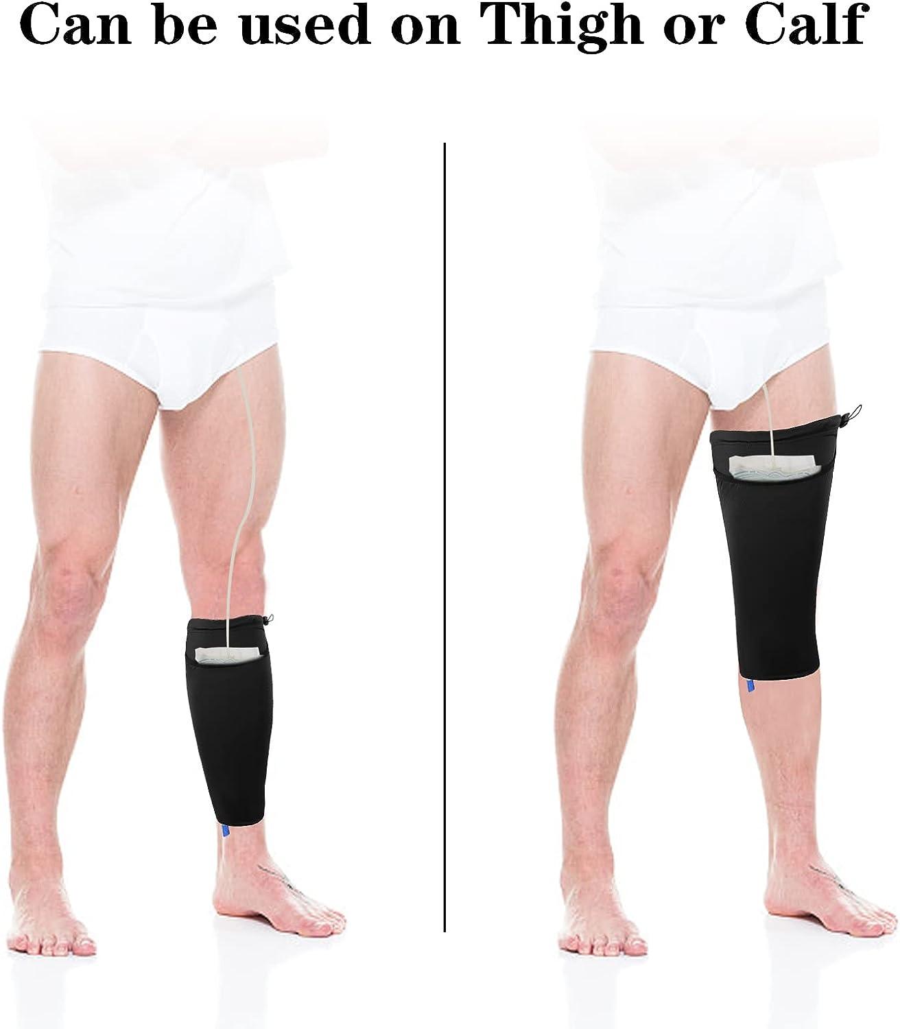Catheter Leg Bag Holder, Catheter Sleeve Urine Leg Bag Fix Catheter