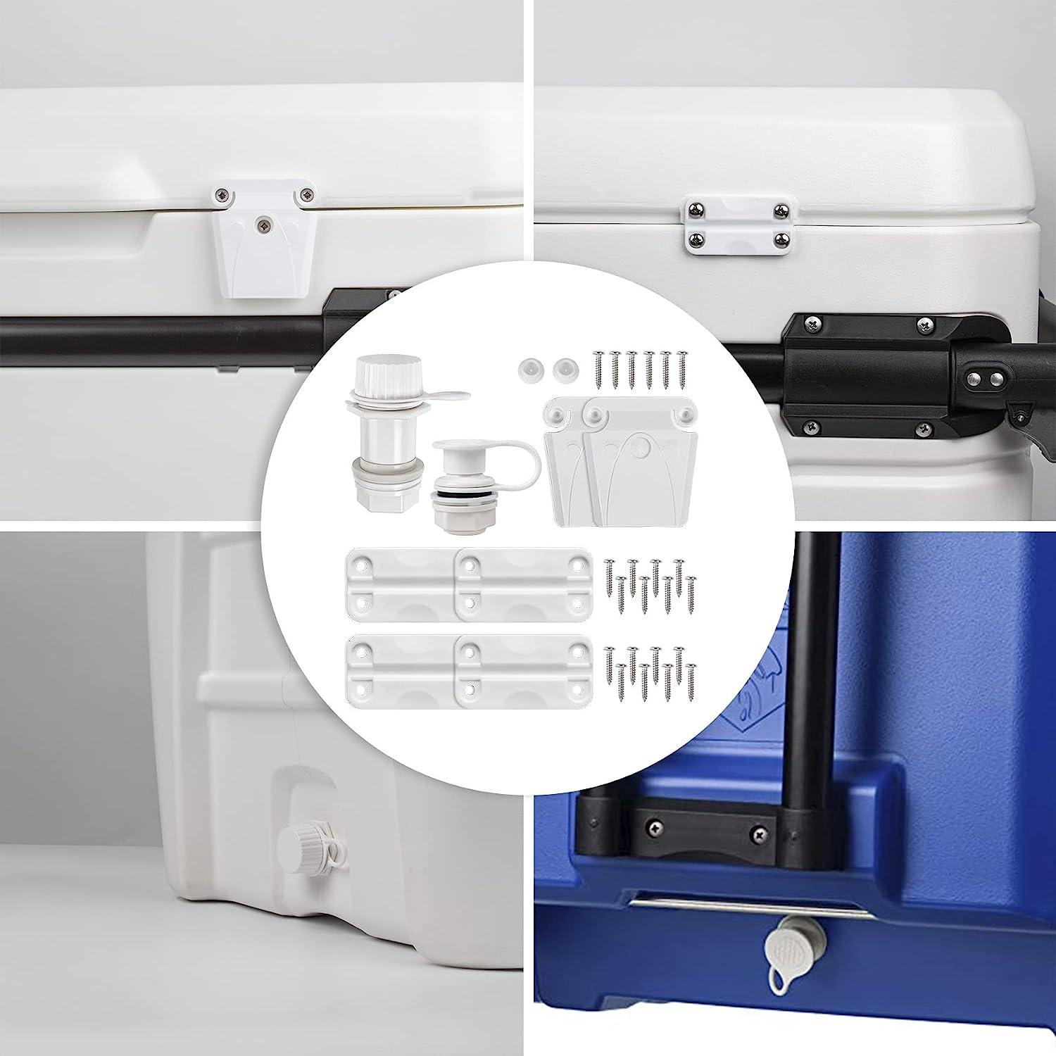 Cooler Replacement Parts Kit for Igloo Coolers, Cooler Plastic Hinges