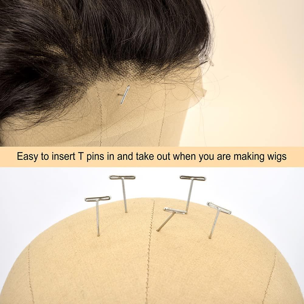 Canvas Wig Head for Wigs Mannequin Head Wig Stand for Styling