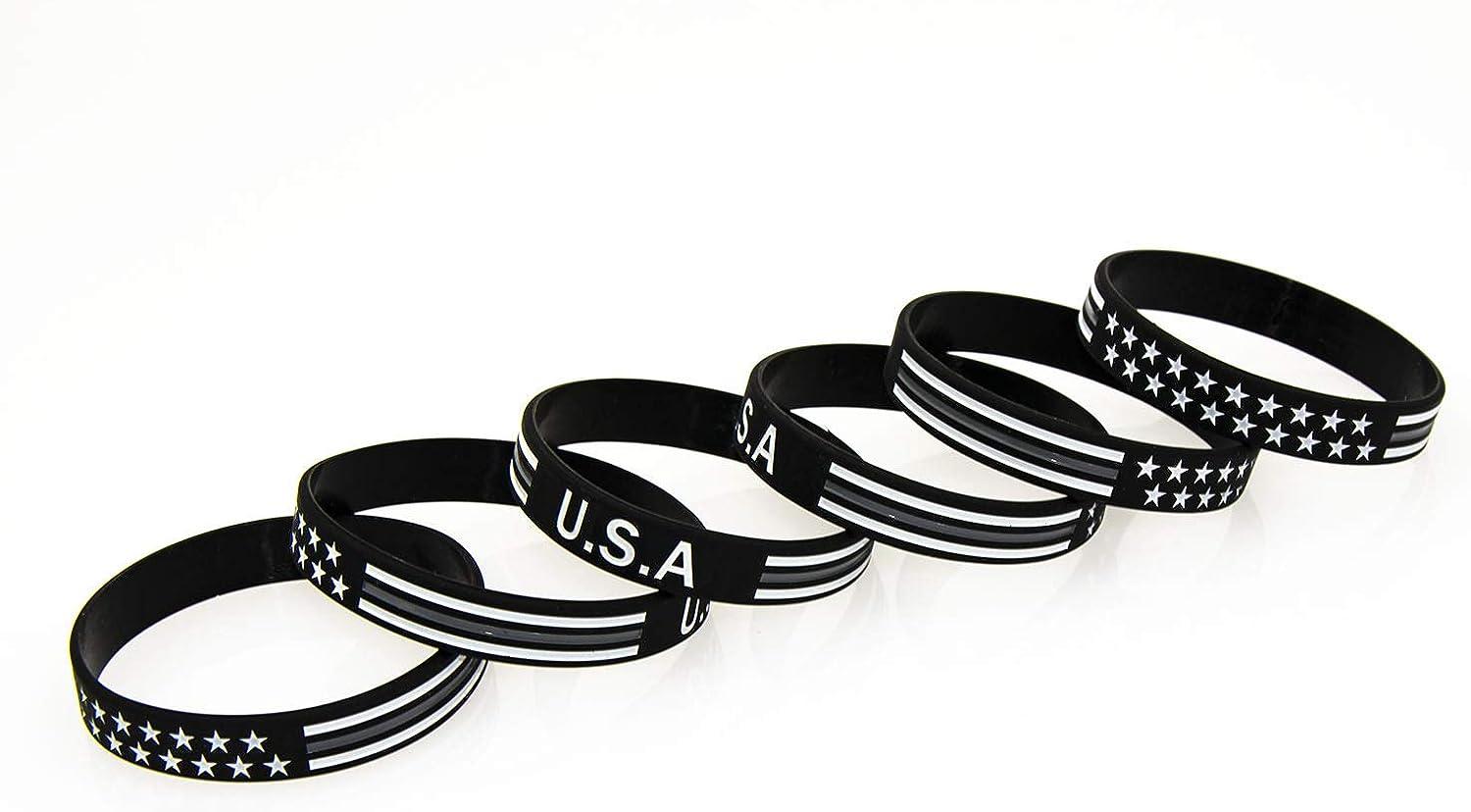 Thin gray line bracelet hotsell