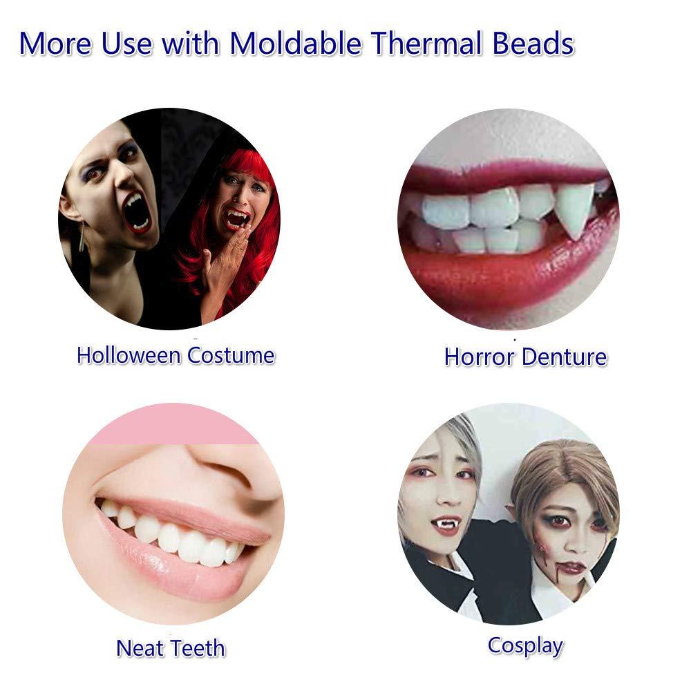 Multi-functional Temporary Tooth Repair Kit Moldable Thermal Fitting Beads  for Snap On Instant and Confident Smile Denture Adhesive Fake Teeth  Cosmetic Braces Veneer