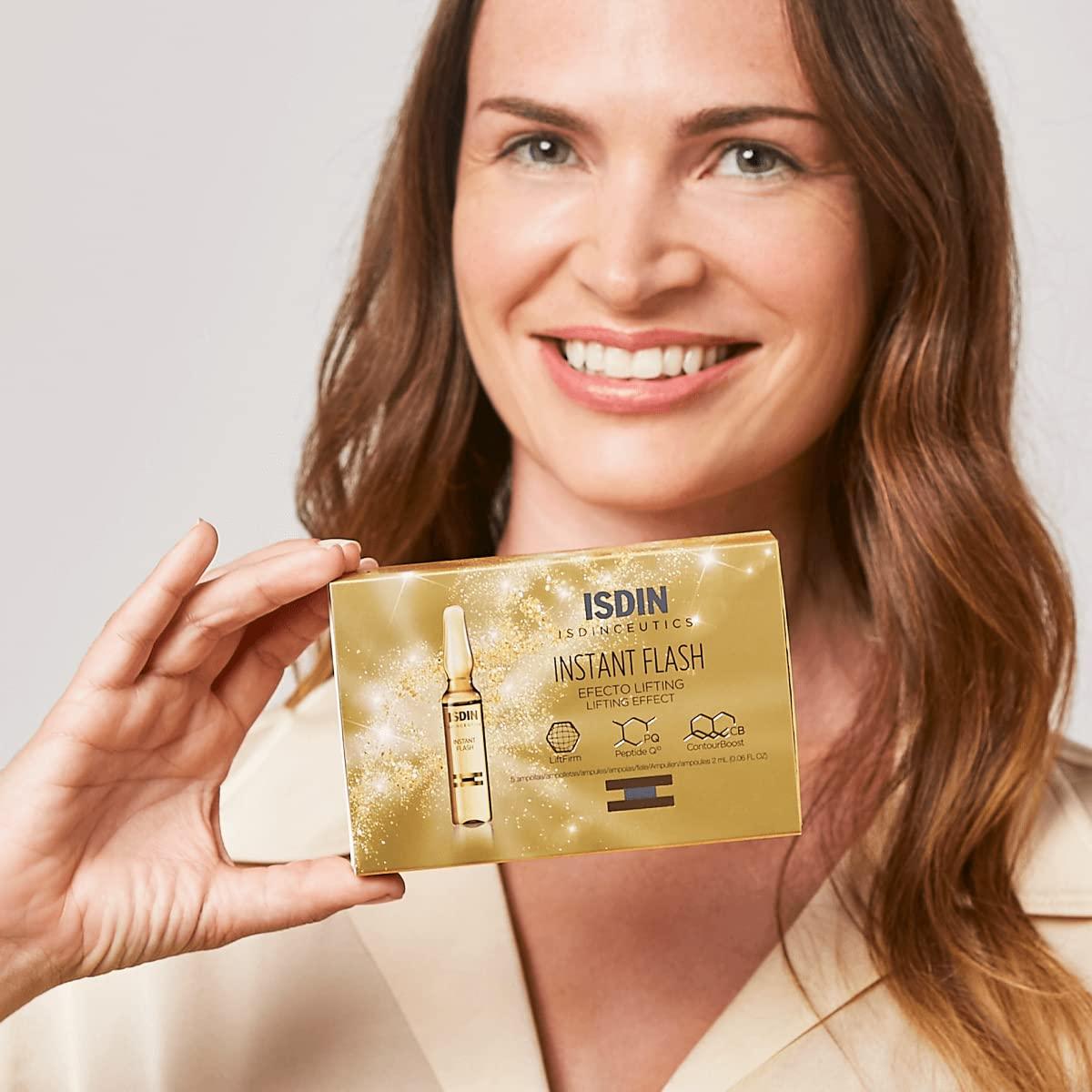 ISDIN Instant Flash Lifting Effect Serum Ampoule, 5 Ampoules