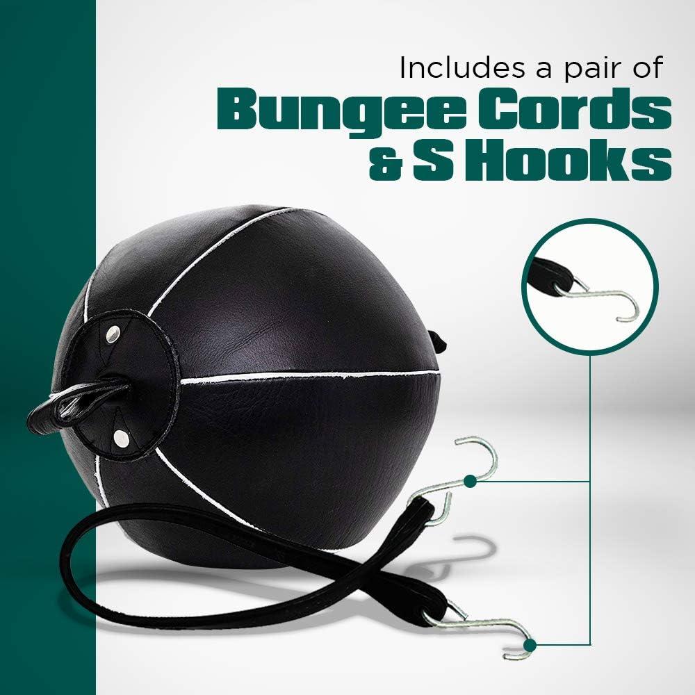 Pro Impact Genuine Leather Double End Boxing Punching Bag Speed