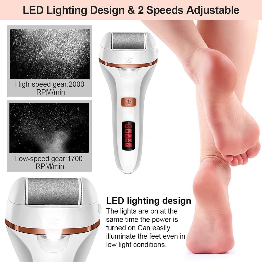 Electric Callus Remover for feet, Rechargeable Foot File Hard Skin