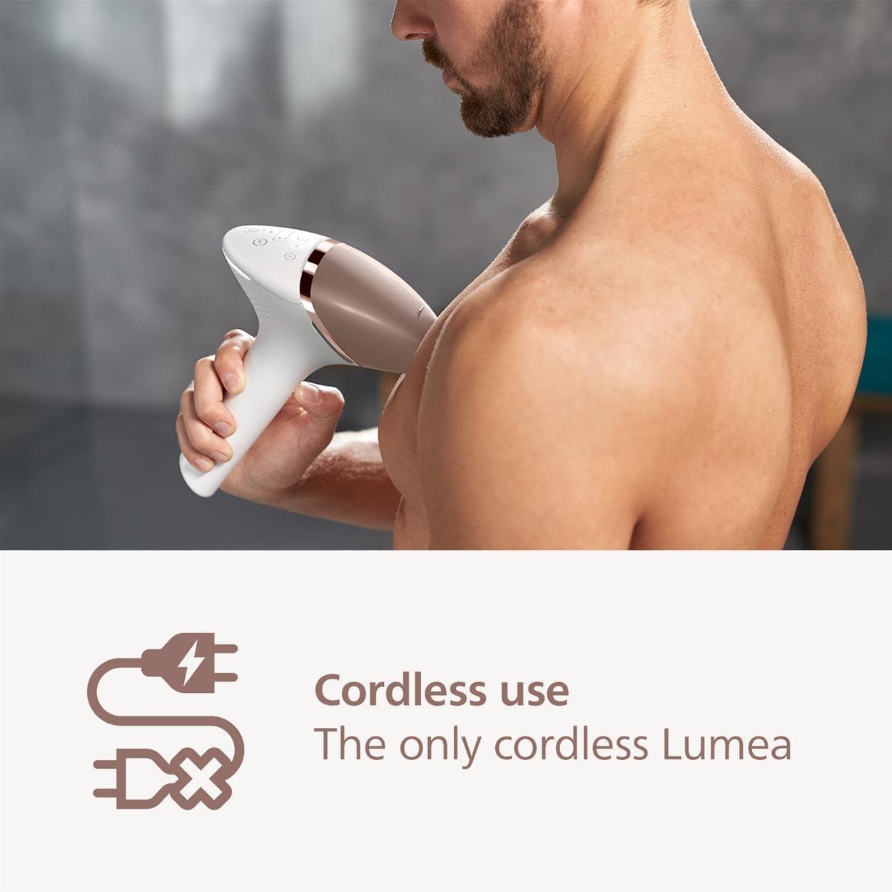 Philips Lumea IPL Hair Removal 8000 Series - Hair Removal Device with  SenseIQ Technology, 2 Attachments for Body and Face, Corded Use (Model  BRI944/00) : : Health & Personal Care