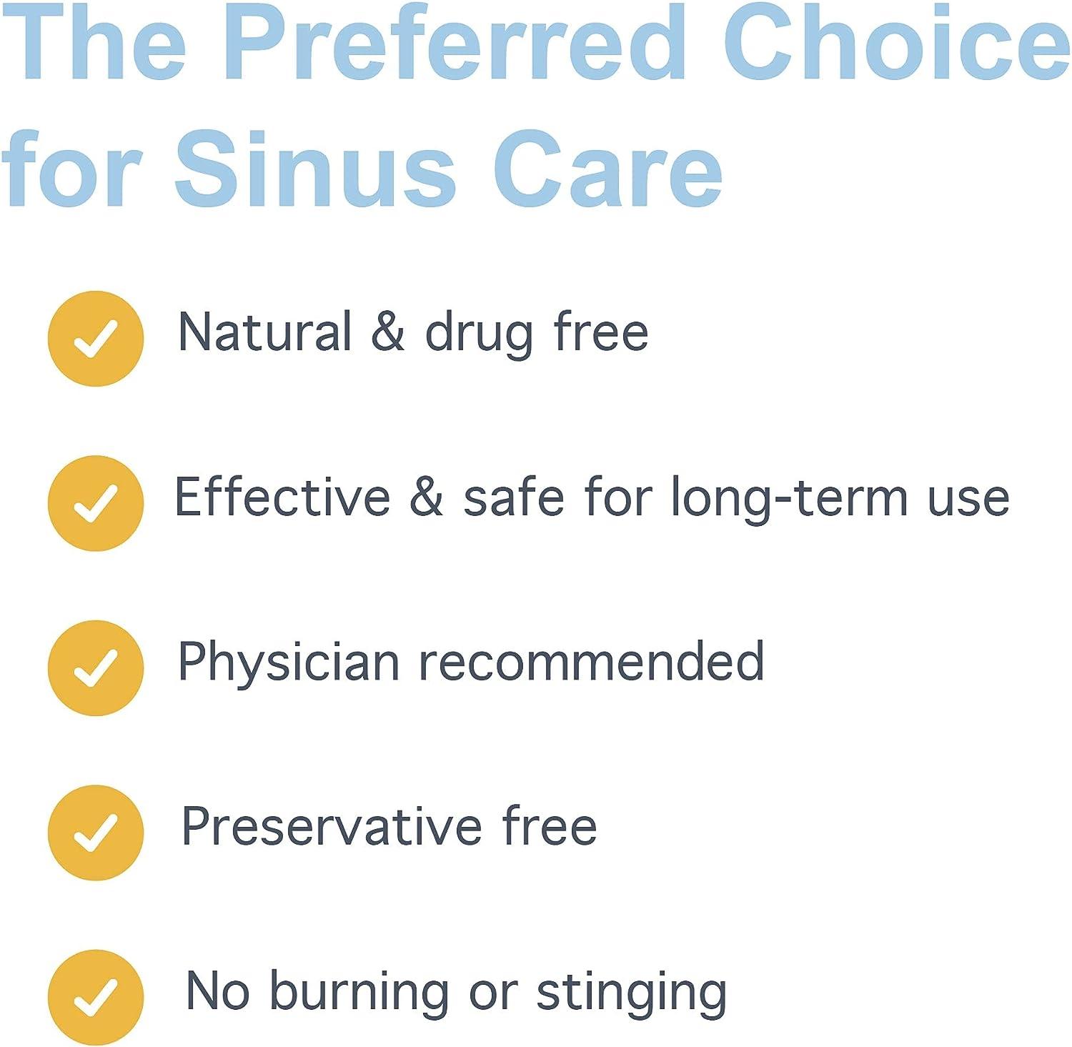 SINU PULSE ELITE SinuAir Sinus Rinse Salt Solution Saline Powder for