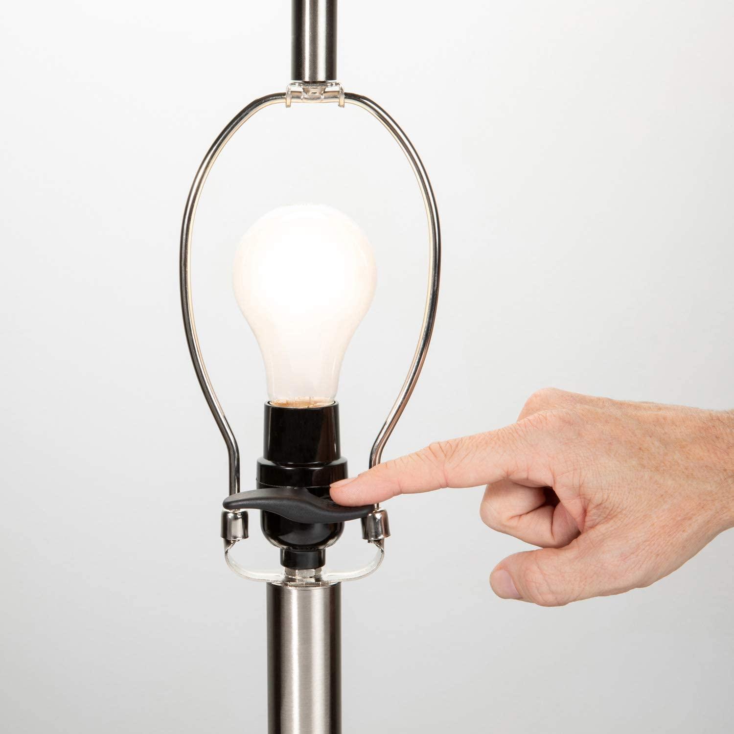 Dynatomy Easy Living Lamp Assistset of 3 ergonomic lamp knobs Black