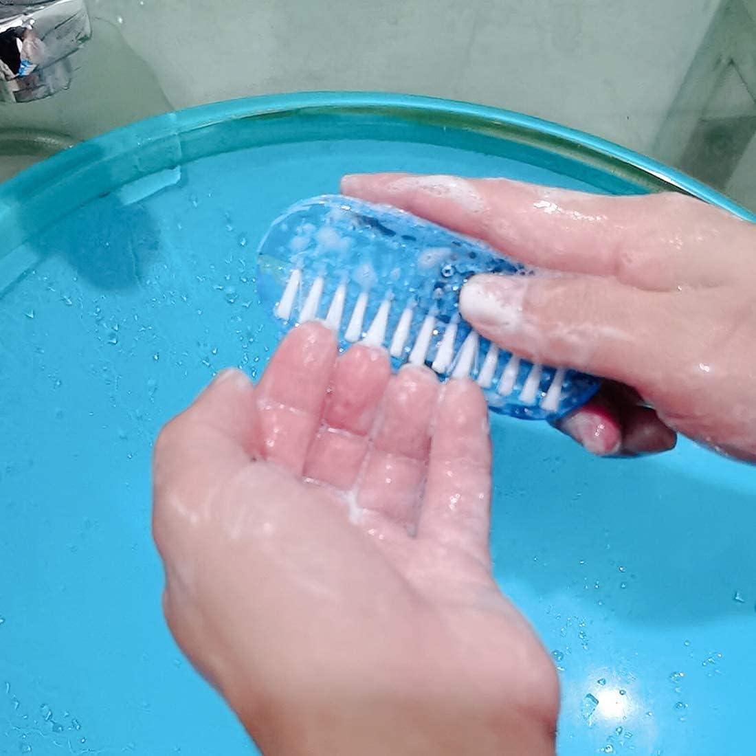 Nail Clean Brush & Pumice Stone Cleaning Scrubbing Brushes (2pcs