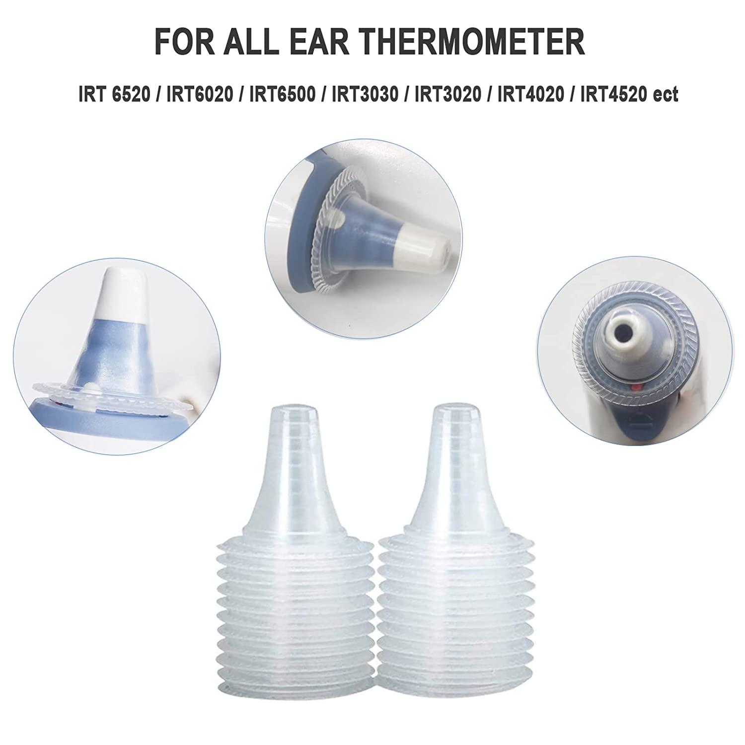 100pcsDisposable Thermometers Probe Covers, Soft Ergonomic Earmuffs