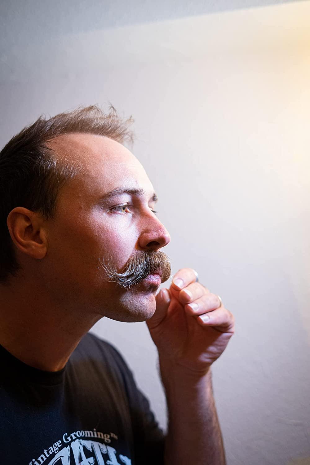 Mustache Wax Medium Hold Grooming For Men 1oz Bare Bones Moustache