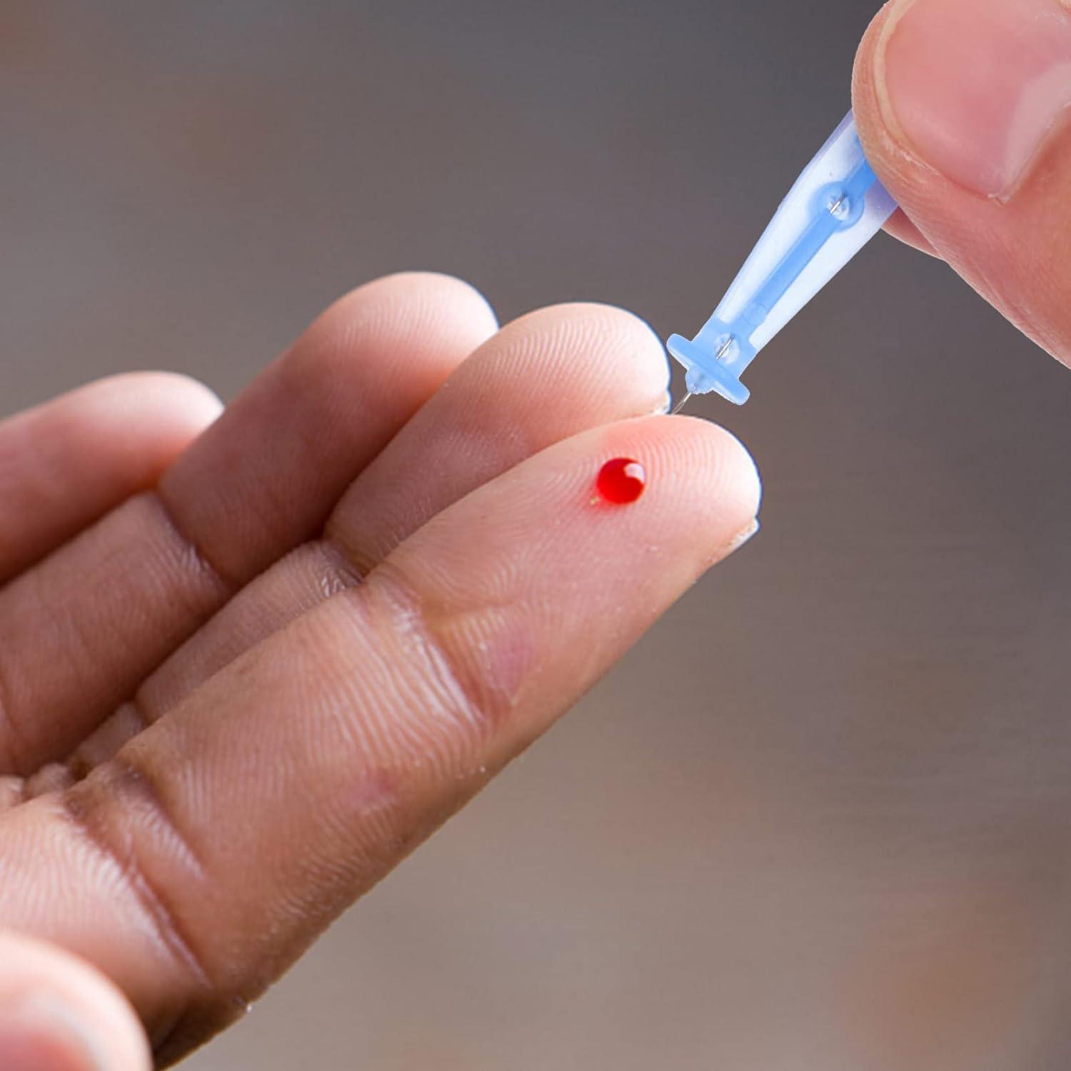 200pcs 30G Twist Top Lancets for Blood Testing Disposable Lancing
