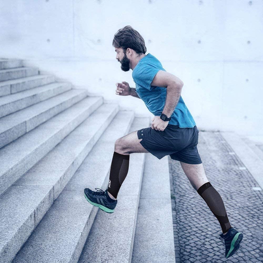 OS1st CS6 Compression Leg Sleeves (Two Sleeves) Relieve shin splints