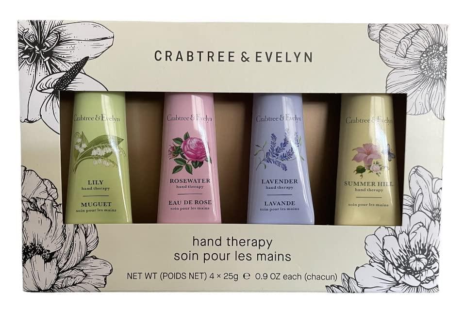 Crabtree & Evelyn Hand Therapy 4Pack .9oz Summerhill Lavender