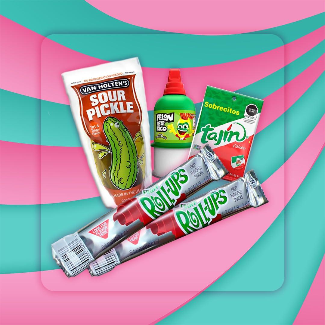 Tubbees Chamoy Pickle Kit Van Holten's Dill Pickle and Roll Up Kit