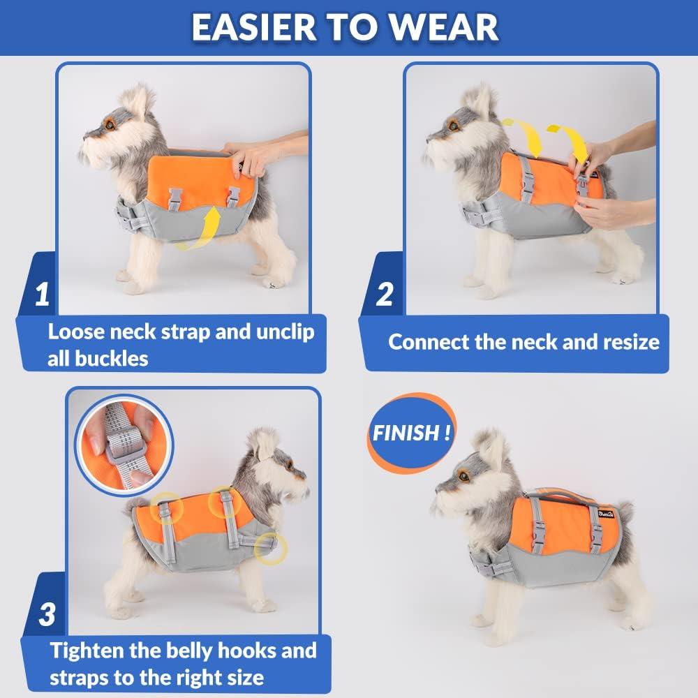 Outward Hound Granby Splash Life Jacket for Dogs