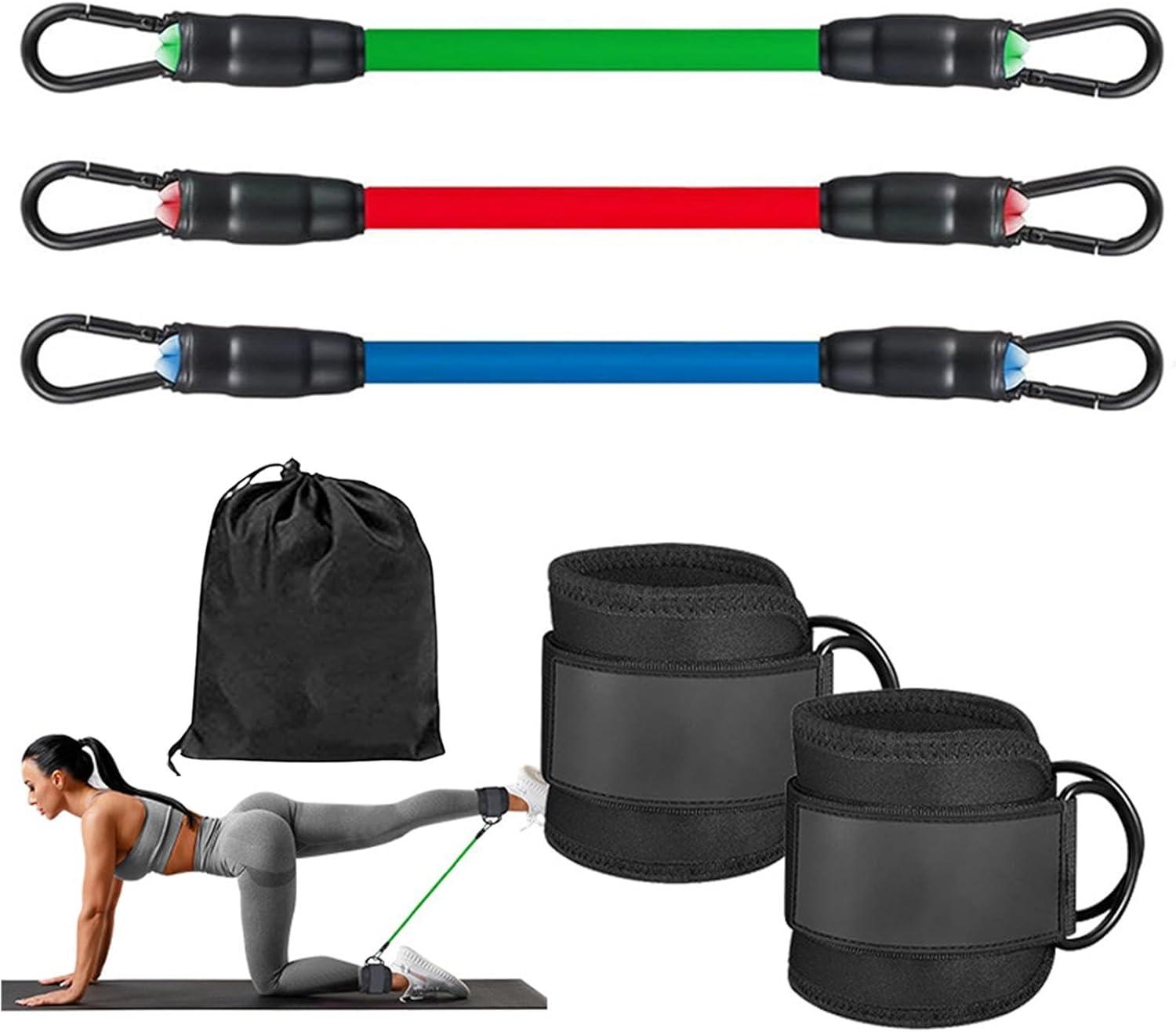 Besreey Resistance Bands for Ankles Ankle Band Cuff for Fitness