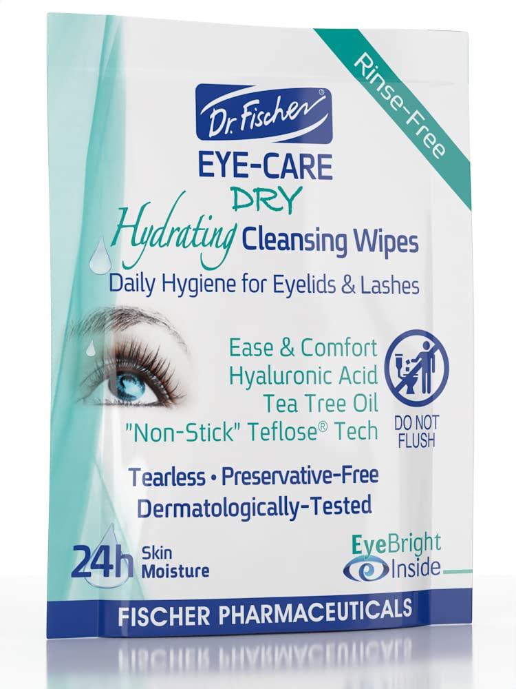 Dr. Fischer. Eyelid Wipes Eye Treatment for Blepharitis Red Dry Eyes