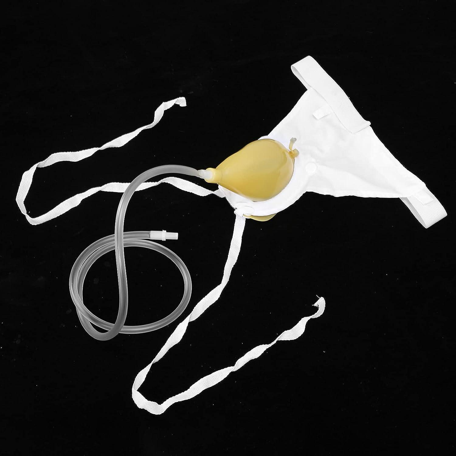 Female Urinal Pee Holder 1000ml Reusable Portable Urine Bag Collector