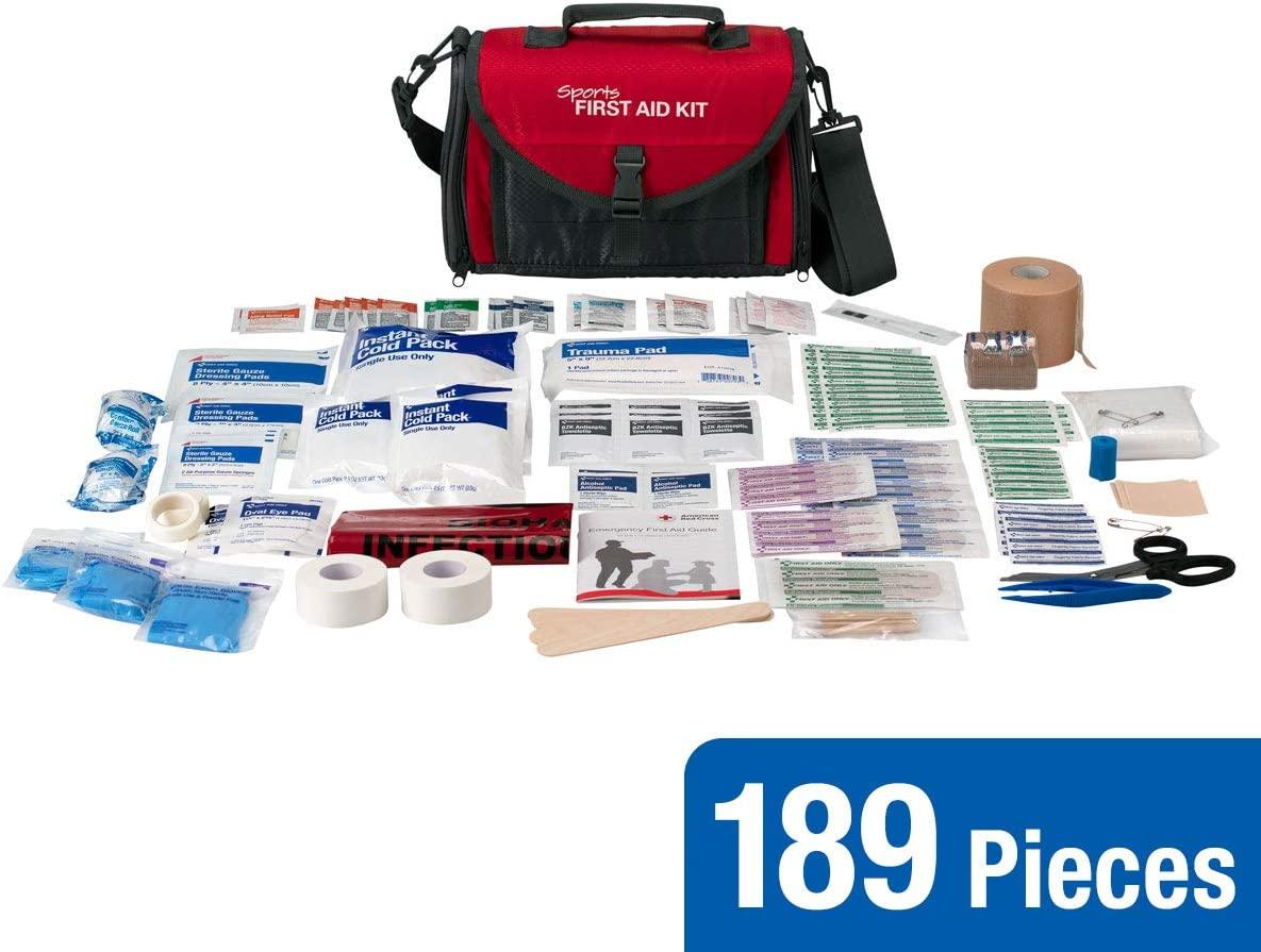 189 Piece Coaches First Aid Kit, Duffle Bag