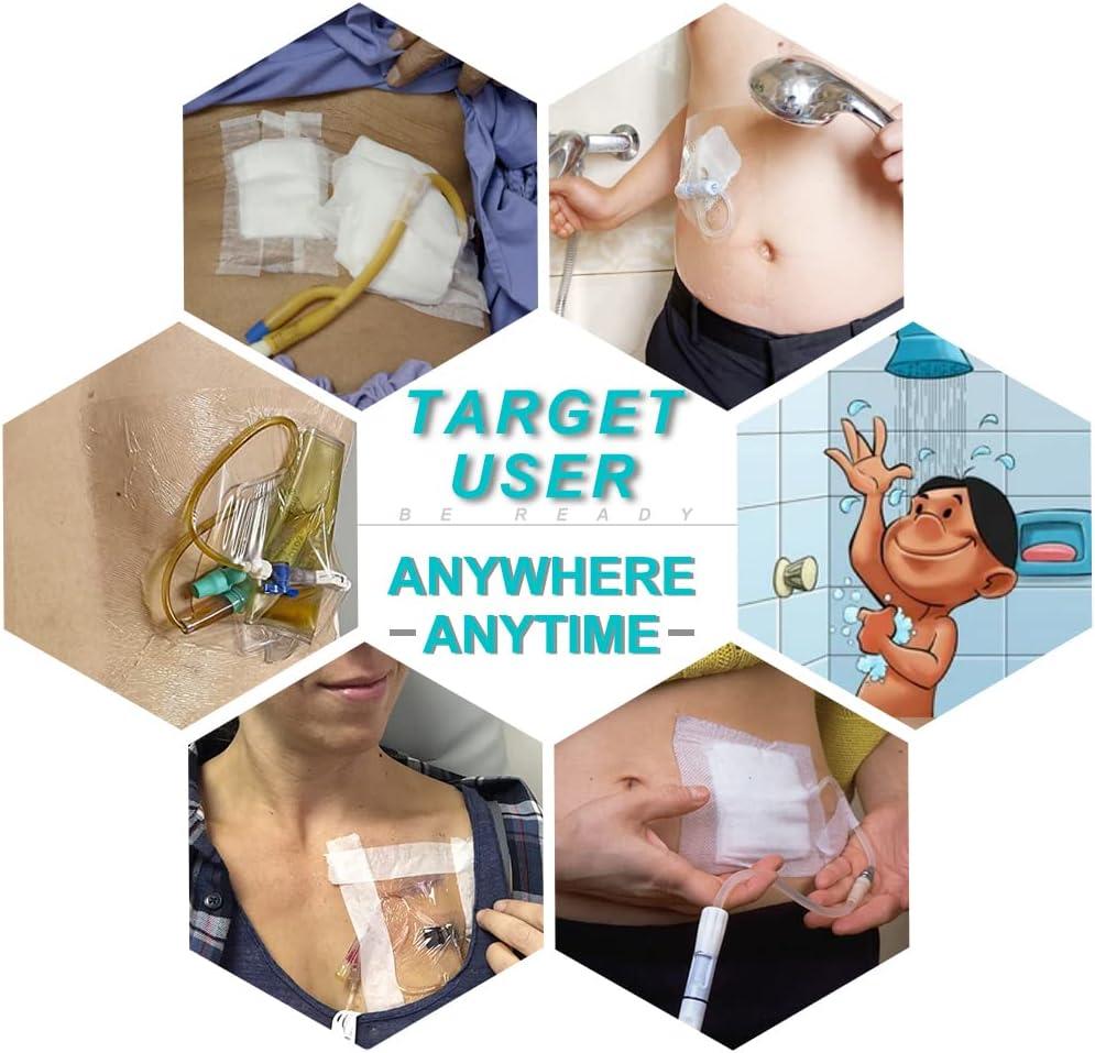 Waterproof PD Dialysis Catheter Shower Cover Wound Shields Picc Line