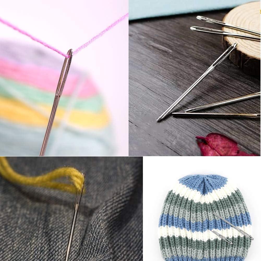 Knitting Crochet Yarn Holder Ring - Stitch Counters Tools Kit (3 PCS)