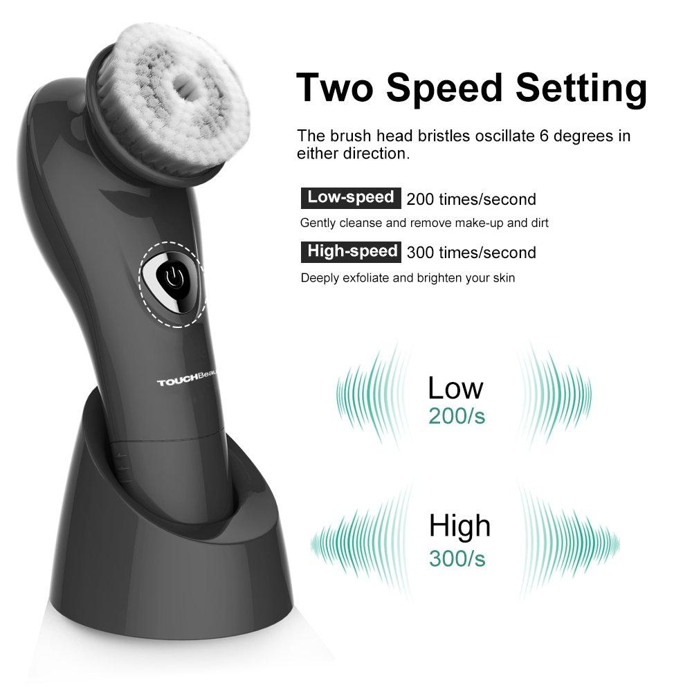 TOUCHBeauty Men's Facial Brush with Advanced Vibration Technology