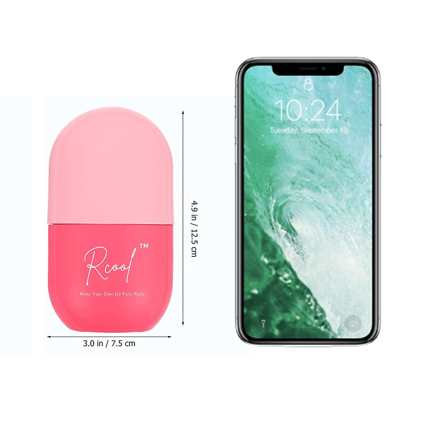 Rcool Ice Face Roller & Gua Sha,Face Massager,Facial Beauty Ice Roller