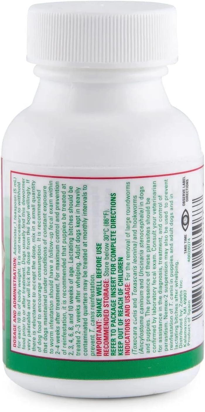 Buy Nemex Liquid Dewormer for Puppies Dogs Pyrantel Pamoate - Main Image