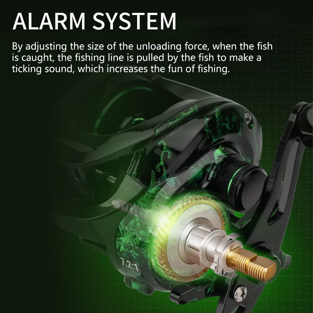 YKLP Fishing Baitcasting Reel 18+1BB 12+1 Stainless Steel Ball Bearings  Saltwater Freshwater Baitcaster - Right-Handed 7.1:1 Gear Ratio | Buy Now  with Express International Delivery | GoSupps.com