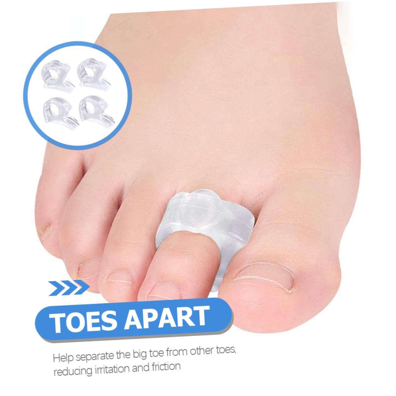 Healeved Toe Splitter Nursing Clip Board Silicone Nail Tools Thumb