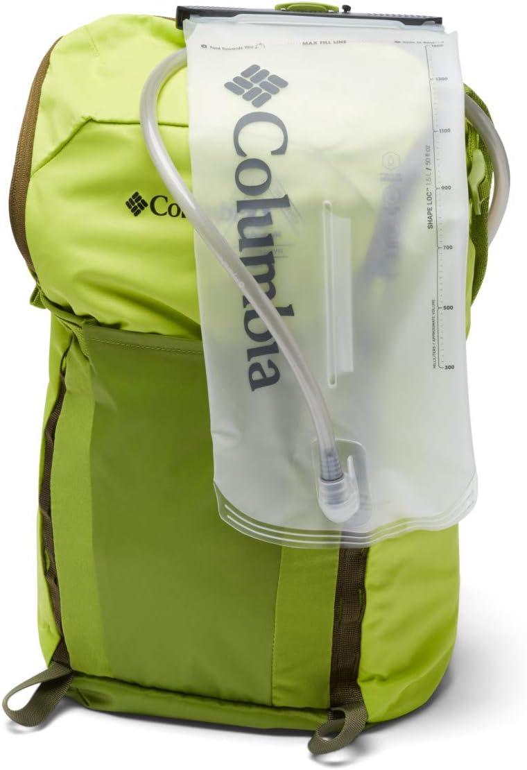 Columbia Unisex Maxtrail 16L Backpack With Reservoir, Bright  Chartreuse/Matcha, One Size