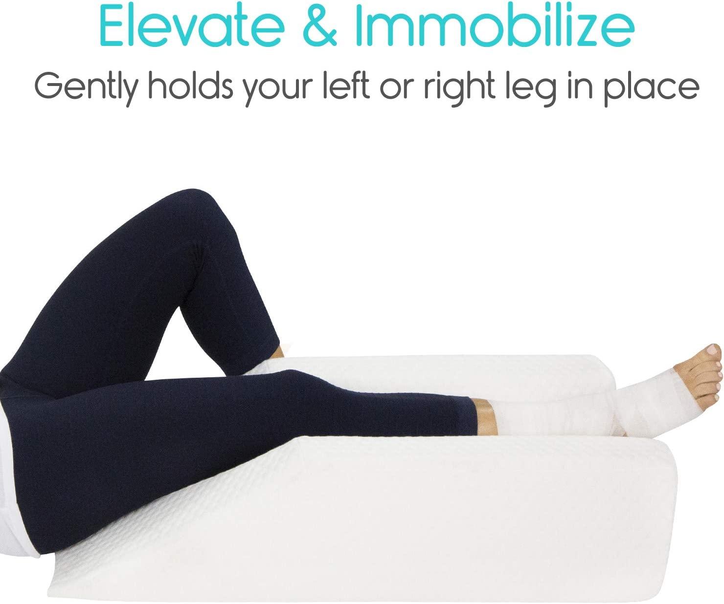 Leg Elevation Pillow Swelling & Recovery Support Firm