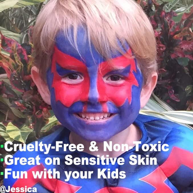 CCbeauty Professional 12 Colors Face Body Paint Kit Oil Non Toxic High