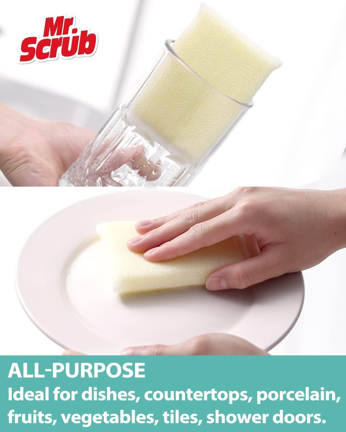 12 Pads All-Purpose Sponges Kitchen, Non Scratch Dish Sponge for