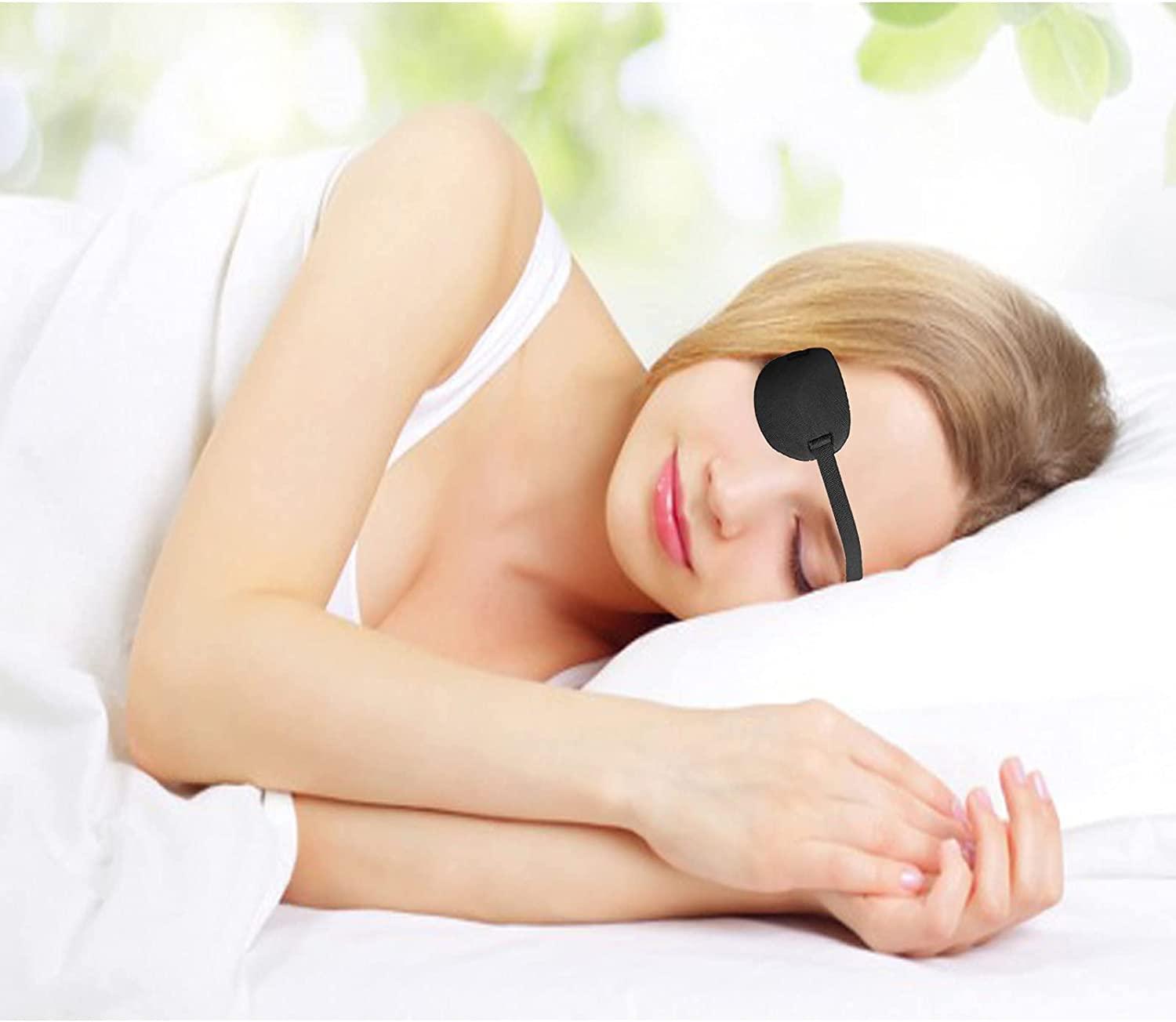 Lot De 2 Cache-œil 3D Pour Adultes Et Enfants, Masque Oculaire