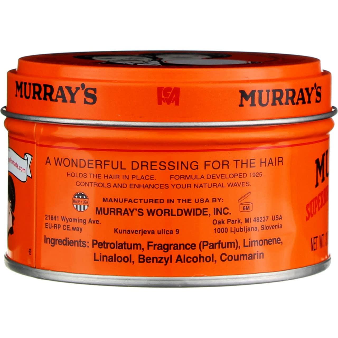 MURRAY’S POMADE 未使用品 4個セット Murray's Hair Pomade Sampler Kit | eBay