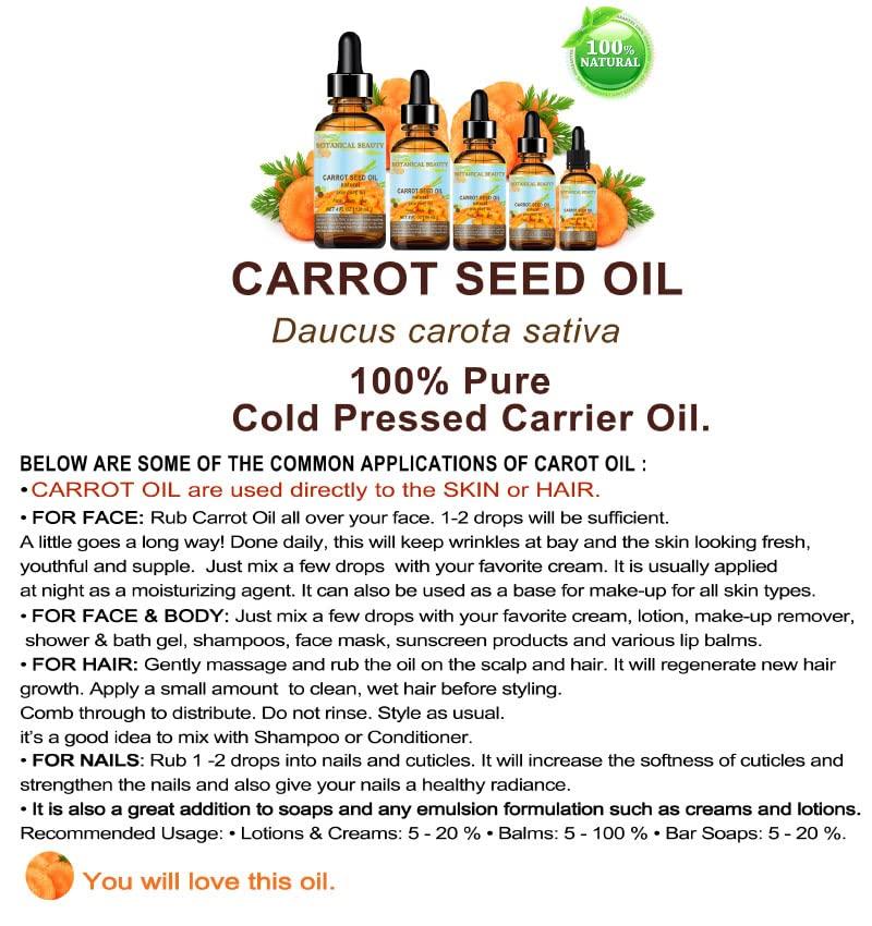 Carrot Root Oil Benefits Compared to Carrot Seed  Miracle Botanicals–  Miracle Botanicals Essential Oils