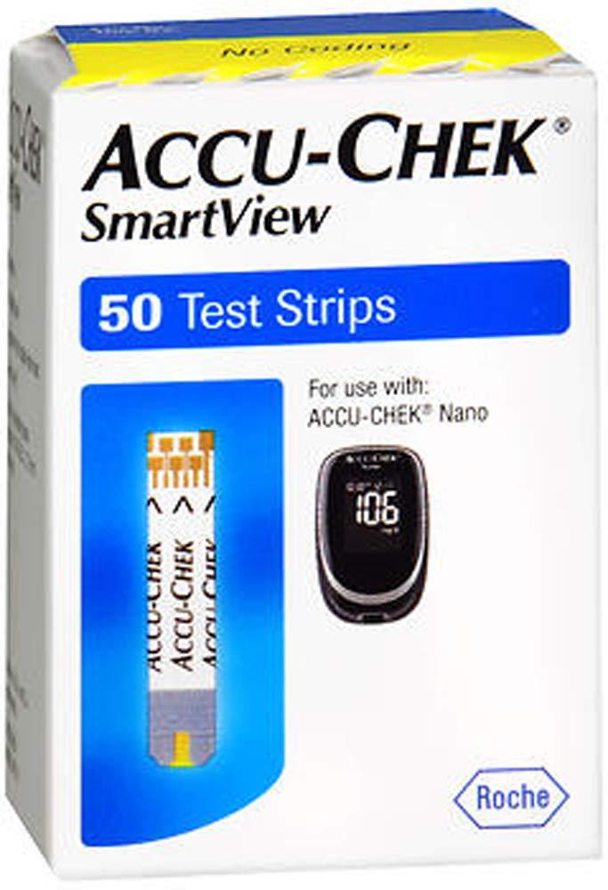 AccuChek SmartView Test Strips Box of 50