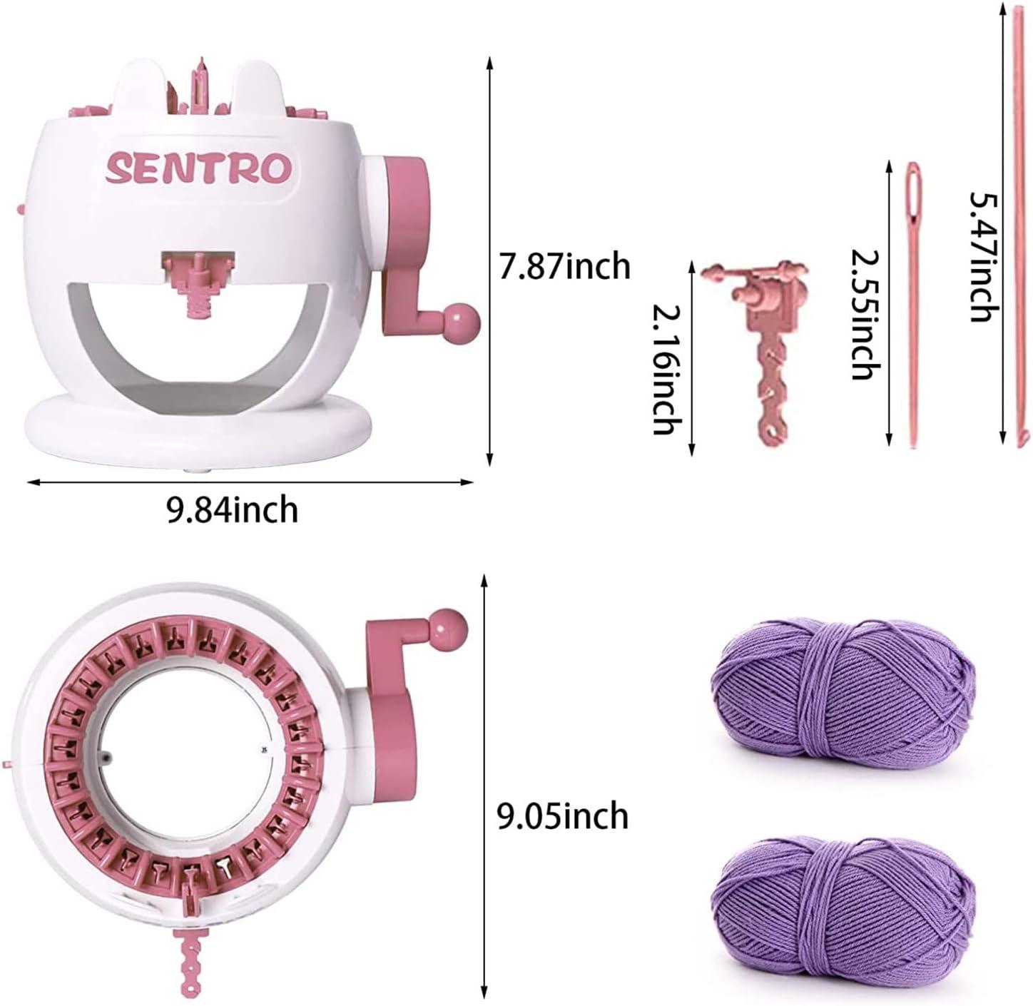 Make Sentro Knitting Machine  Sentro 22 Needle Knitting Machine