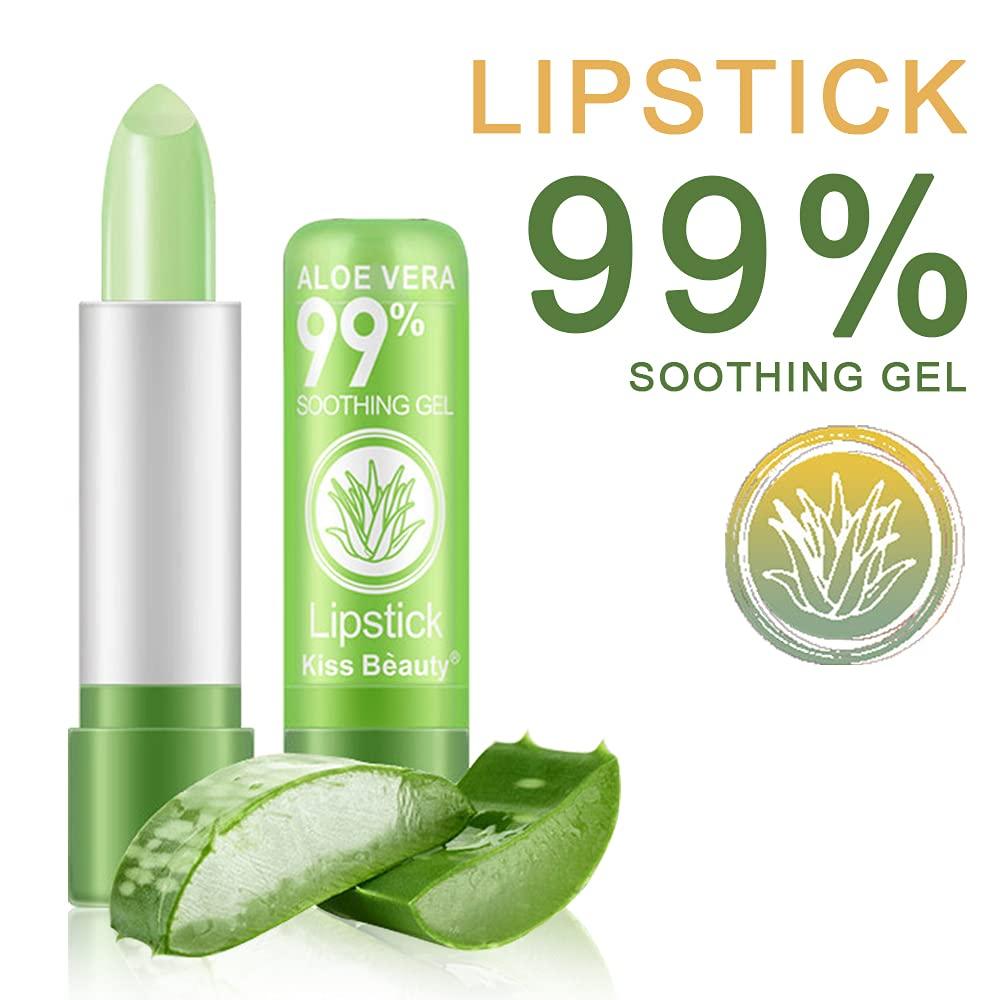 BINGBRUSH Aloe Vera Color Changing Lipstick Queen Long Lasting Lip Care  Nutritious Plumper Lip Balm Set for Women - 5 Count | Buy Now with Express  International Delivery | GoSupps.com