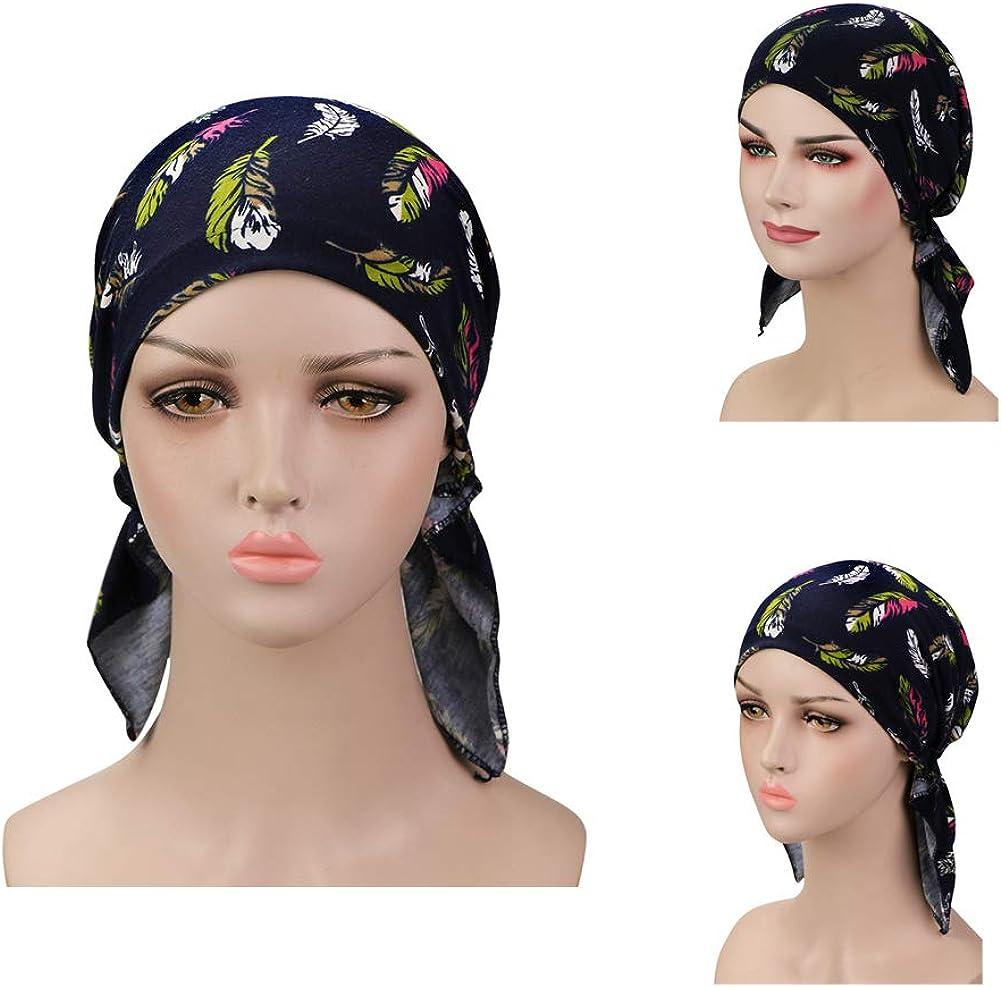 Chemo Head Sciarpa Turbante Morbido In Cotone Per Donne – Copricapo Elastico Per Perdita Capelli, Chemioterapia, Alopecia – Taglia Unica