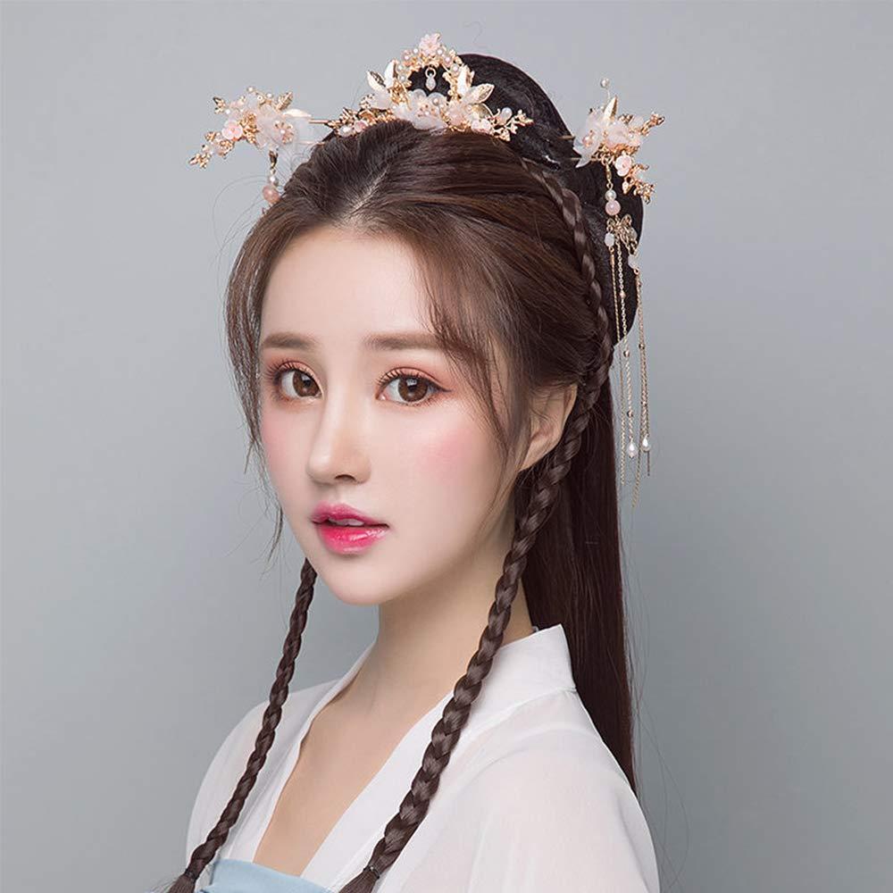 Hanfu Crystal Hair Pins Ancient Ornament Headdress New Chinese