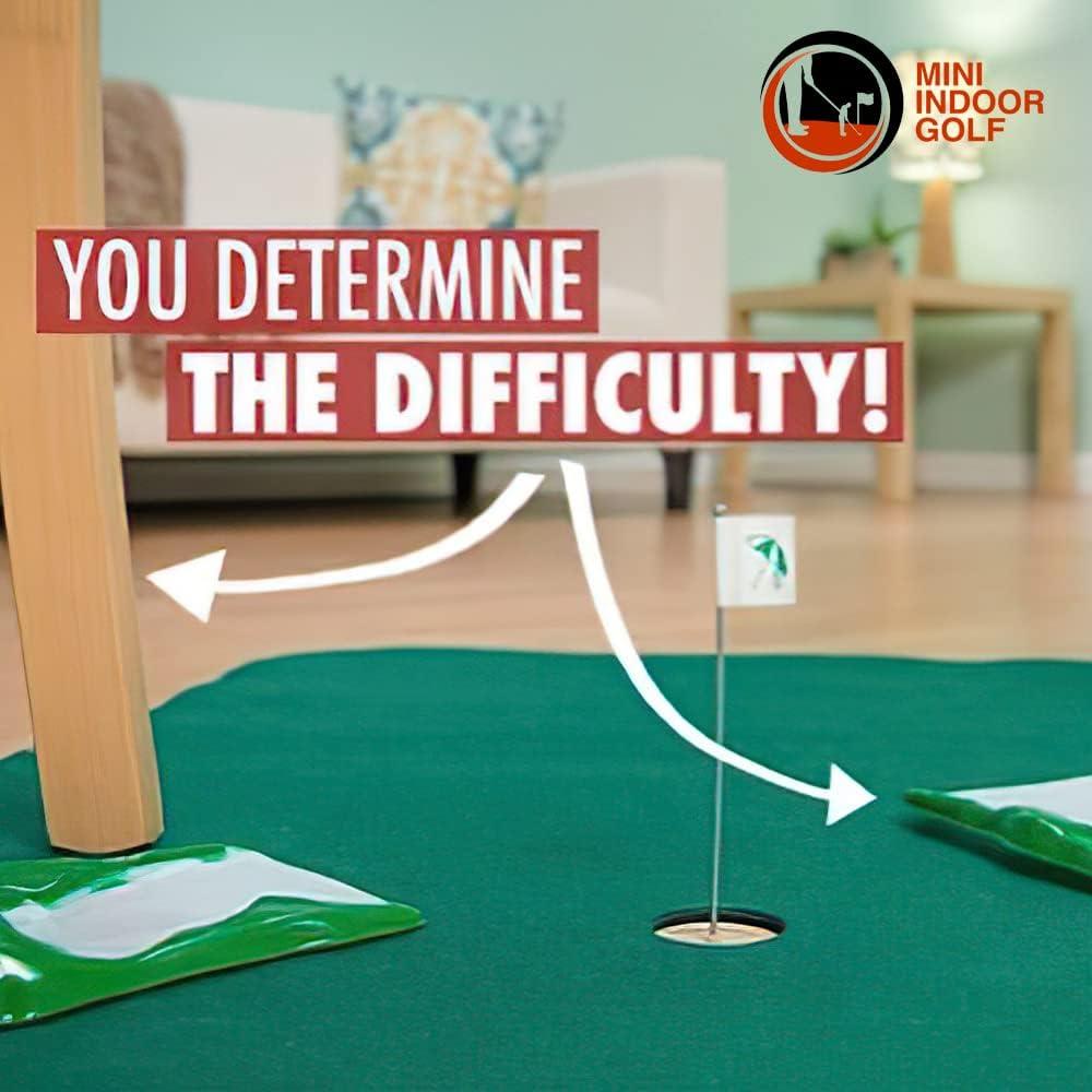 This Mini Indoor Golf Game Is Perfect For Golfers Trying To Get