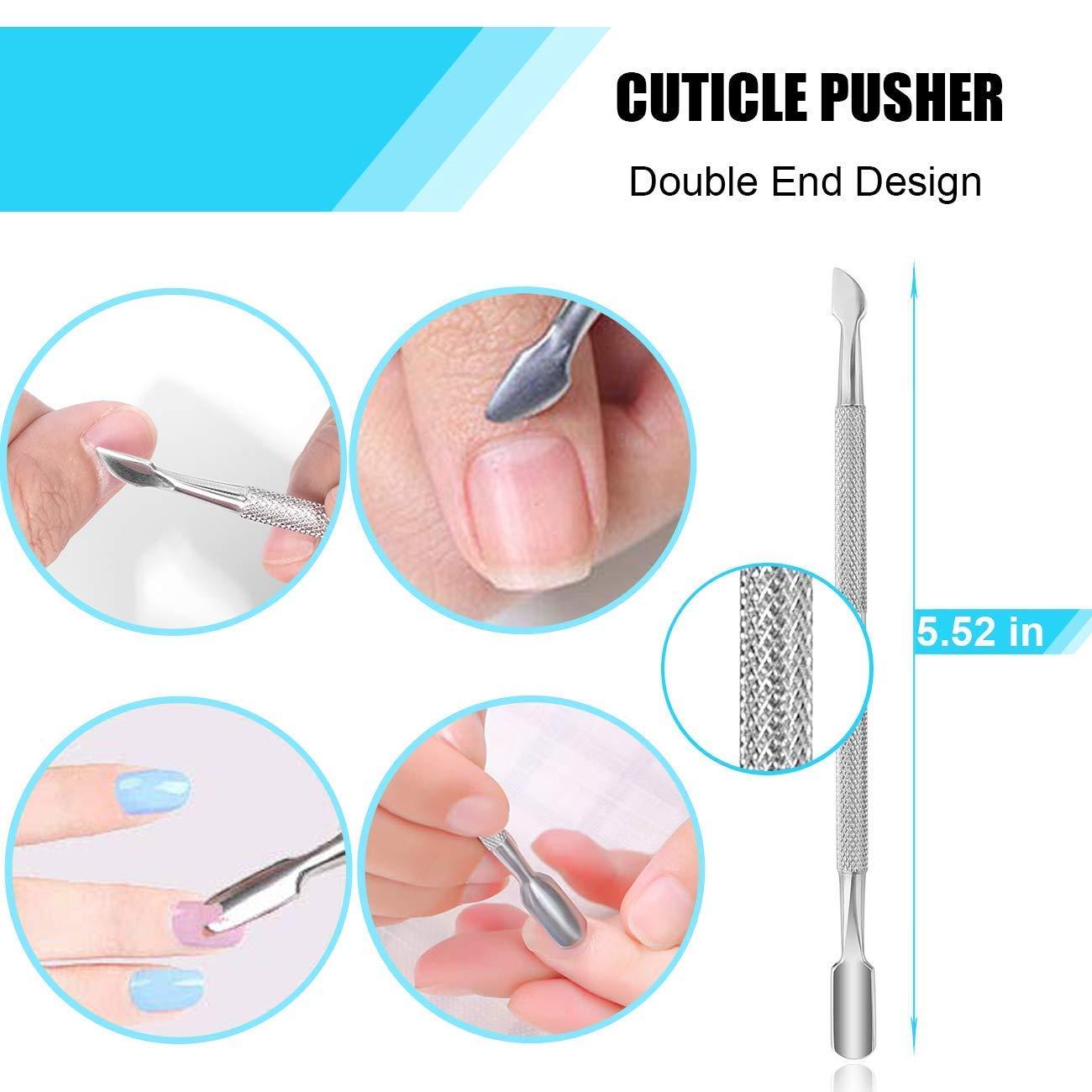 Dualeco Ingrown Toenail Tool Kit - 9PCS Stainless Steel Clipper Set for ...