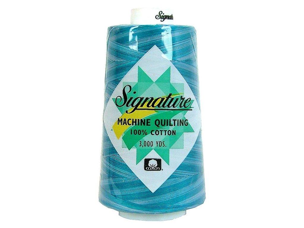 Signature Thread Machine Quilting Thread, 3000 yd, Dreamy Blues