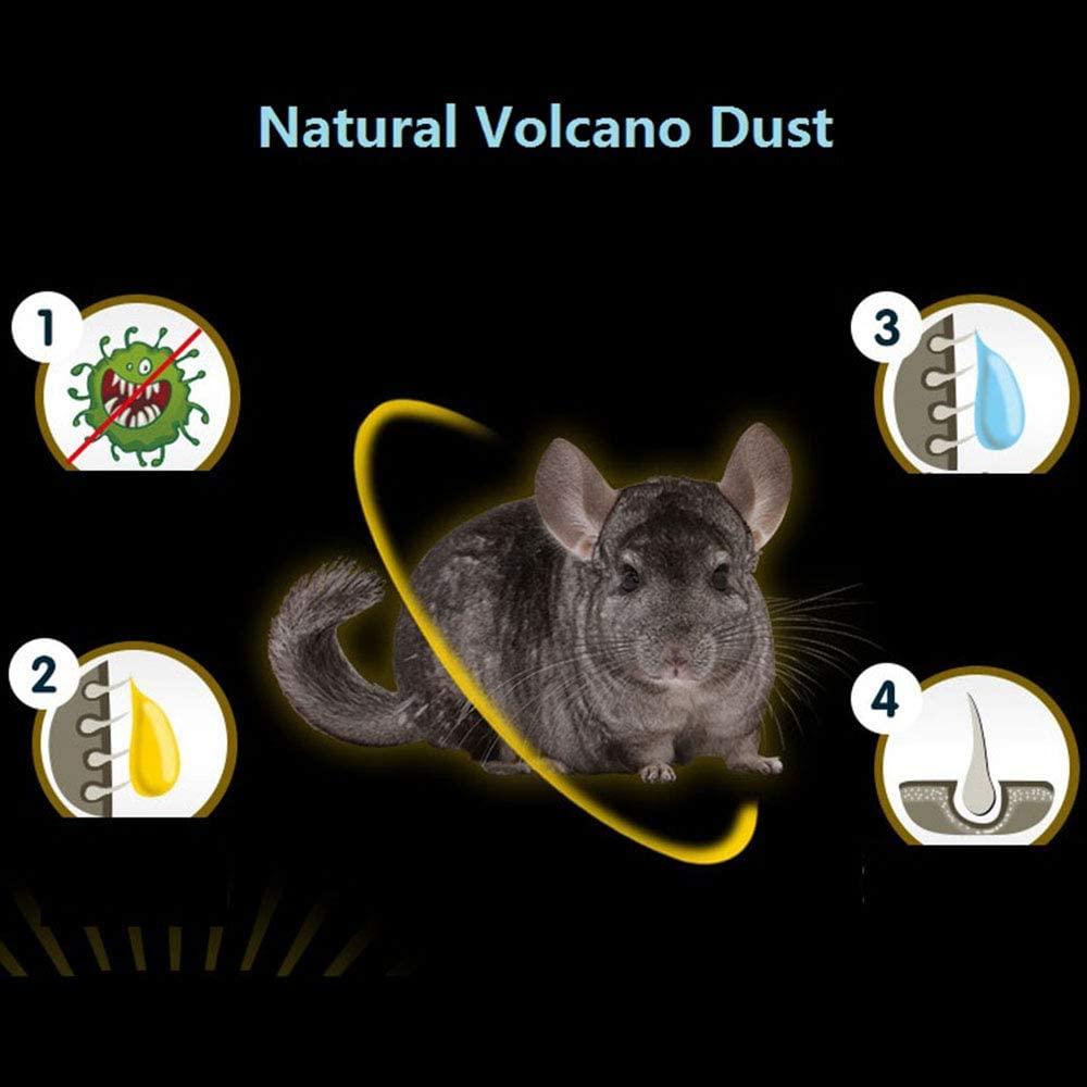 Hamster Bathing Sand,Gerbil Powder Grooming Sand for Tiny Friends Farm