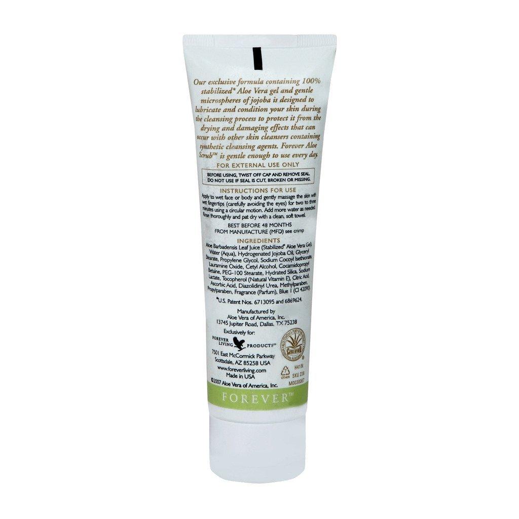 Buy Forever Aloe Scrub by Forever Living - Natural Exfoliating Scrub for  Healthy Skin | International Shipping Available | Buy Now with Express  International Delivery | GoSupps.com