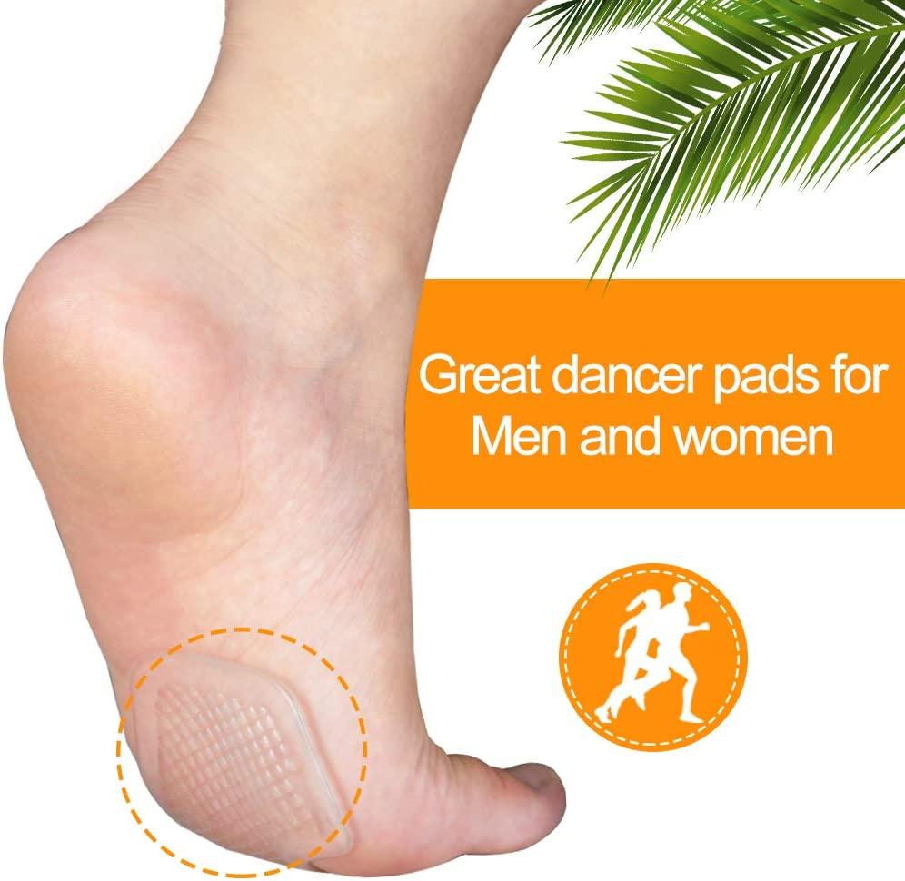 Kimihome Metatarsal Pads 8 Count Gel Cushions, Ball of Foot Cushion
