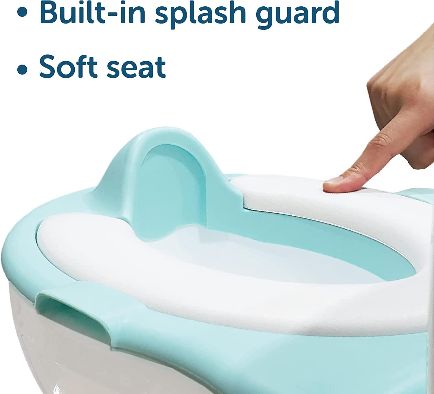 Real Feel Potty with Wipes Storage, Transition Seat & Disposable Liners